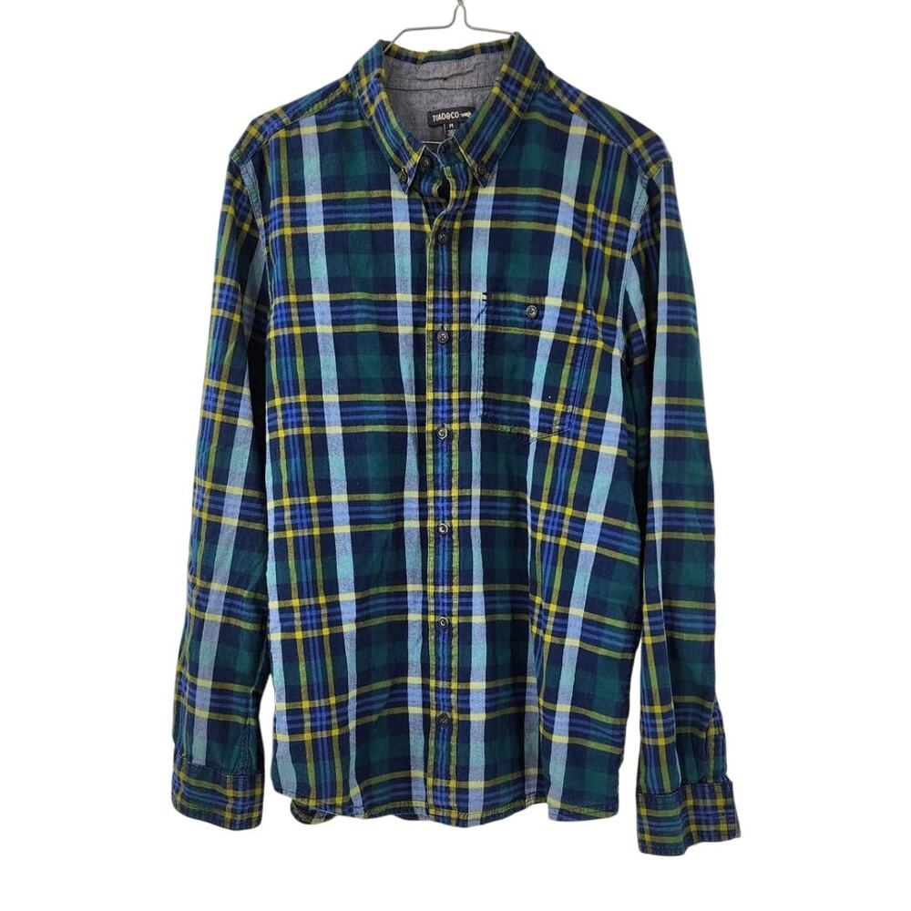 Toad&Co Mattock Plaid Button-Down Shirt Men's Medium